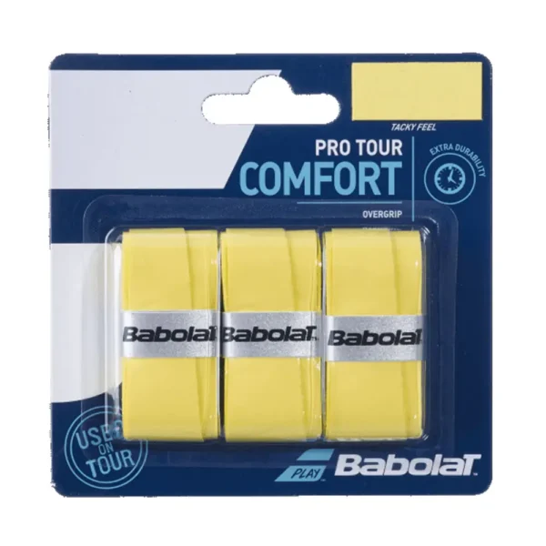 OVERGRIP BABOLAT PRO TOUR X3 AMARILLO