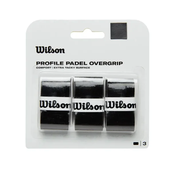 OVERGRIP WILSON PROFILE PADEL NEGRO