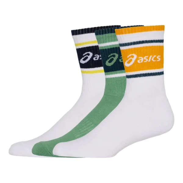 PACK 3 CALCETINES ASICS LOGO CREW SOCK