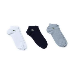 PACK DE 3 PARES DE CALCETINES LACOSTE MIXED COLORS