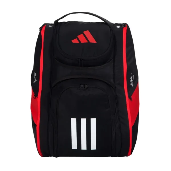 PALETERO ADIDAS MULTIGAME 3.2 NEGRO ROJO