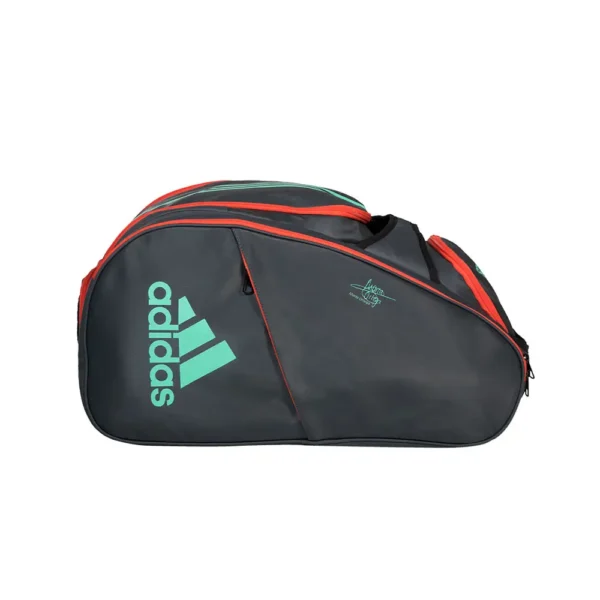 PALETERO ADIDAS MULTIGAME GRIS ROJO