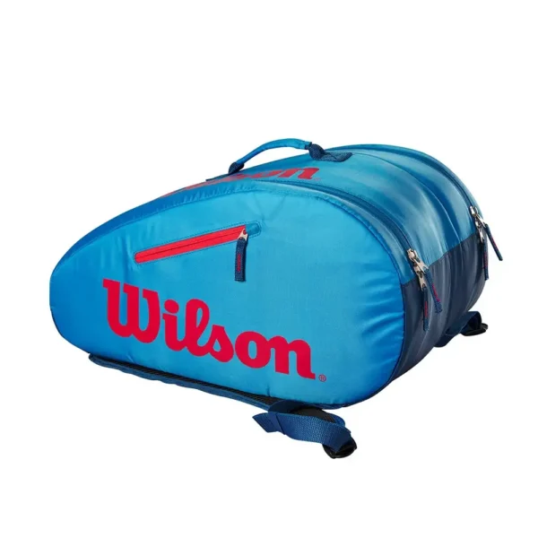 PALETERO WILSON PADEL BAG AZUL ROJO JUNIOR