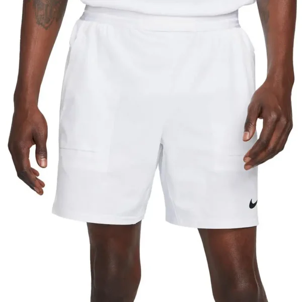 PANTALÓN CORTO NIKE COURT DRI-FIT SLAM BLANCO