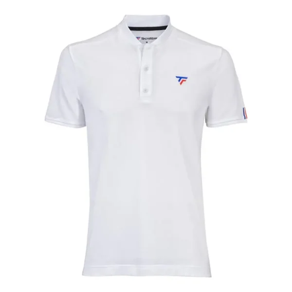 POLO TECNIFIBRE PIQUE BLANCO