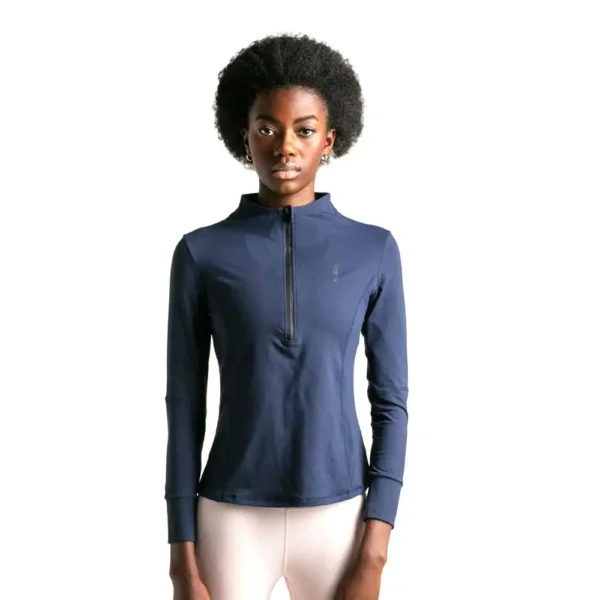 RS JERSEY HALF ZIP 211W102 MUJER