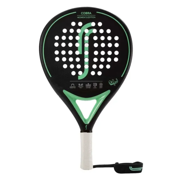 RS PADEL COBRA EDITION NEGRO VERDE MUJER