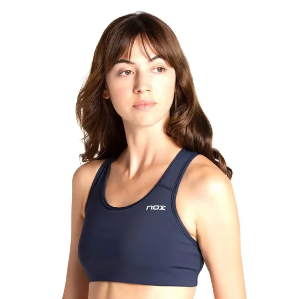 SUJETADOR DEPORTIVO NOX PRO AZUL MUJER