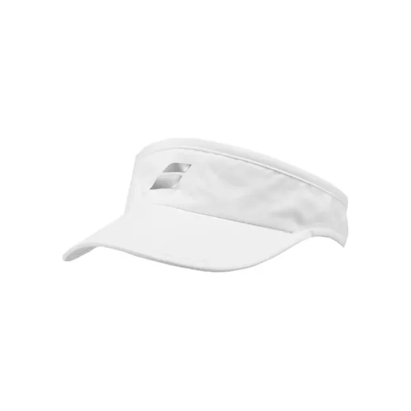 VISERA BABOLAT LOGO BLANCO JUNIOR