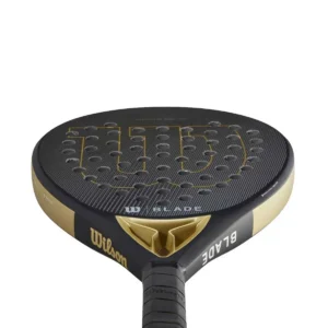 WILSON BLADE PRO PADEL V2 2 NEGRO DORADO - Imagen 3