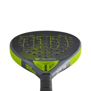 WILSON BLADE PRO PADEL V2 2 NEGRO VERDE - Imagen 4