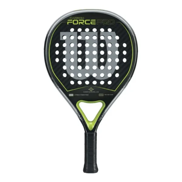 WILSON CARBON FORCE PRO PADEL CARBON NEGRO VERDE