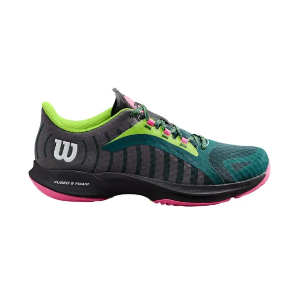 WILSON HURAKN PRO NEGRO VERDE MUJER WRS330490