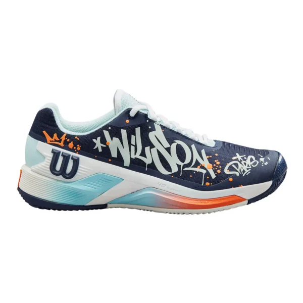 WILSON RUSH PRO 4 PARIS HOPE AZUL BLANCO WRS329800