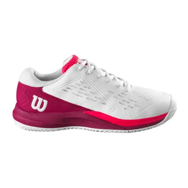 WILSON RUSH PRO ACE BLANCO MAGENTA NIÑA WRS330380