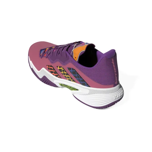 ZAPATILLAS ADIDAS BARRICADE ROSA MORADO MUJER GZ0692