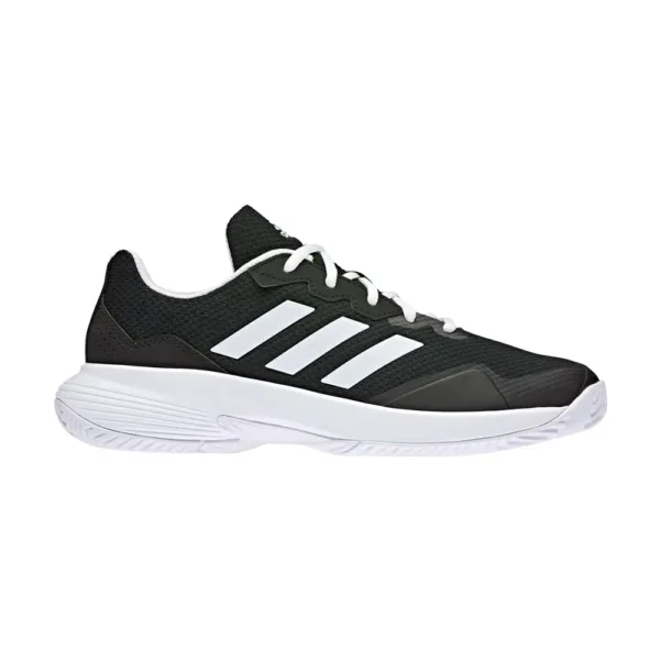 ZAPATILLAS ADIDAS GAMECOURT 2 NEGRO BLANCO MUJER GZ0694