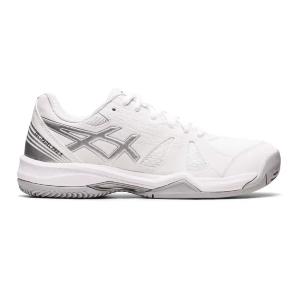 ZAPATILLAS ASICS GEL PADEL PRO 5 BLANCO GRIS MUJER 1042A200 101