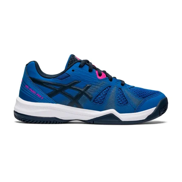 ZAPATILLAS ASICS GEL PADEL PRO 5 GS AZUL NEGRO JUNIOR 1044A048400