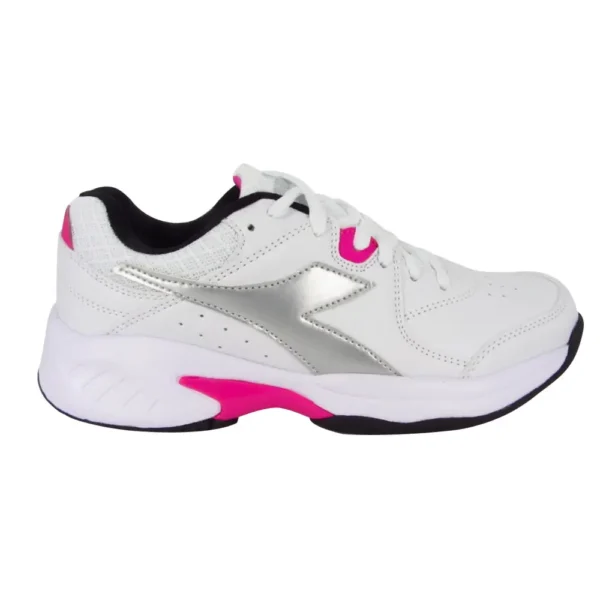 ZAPATILLAS DIADORA SMASH 5 BLANCO ROSA MUJER