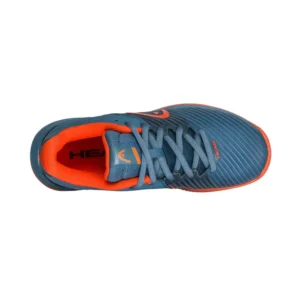 ZAPATILLAS HEAD REVOLT PRO 4 CLAY AZUL NARANJA JUNIOR 275032BSOR - Imagen 3