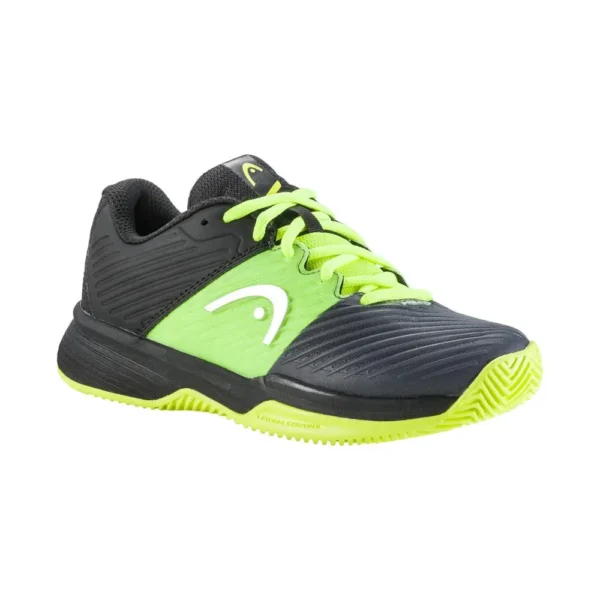 ZAPATILLAS HEAD REVOLT PRO 4 CLAY NEGRO AMARILLO JUNIOR 275012BKYE