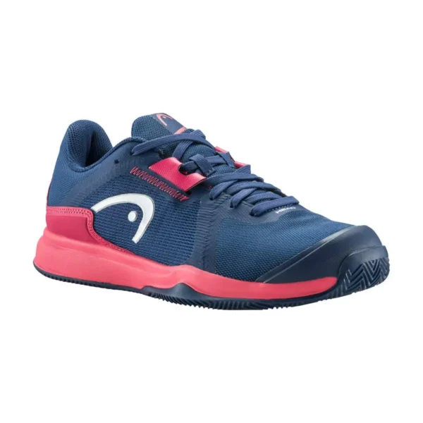 ZAPATILLAS HEAD SPRINT TEAM 3.5 CLAY AZUL ROJO MUJER 274312DBAZ