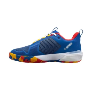 ZAPATILLAS KSWISS ULTRASHOT 3 ALL COURT AZUL ROJO 06988442 - Imagen 2