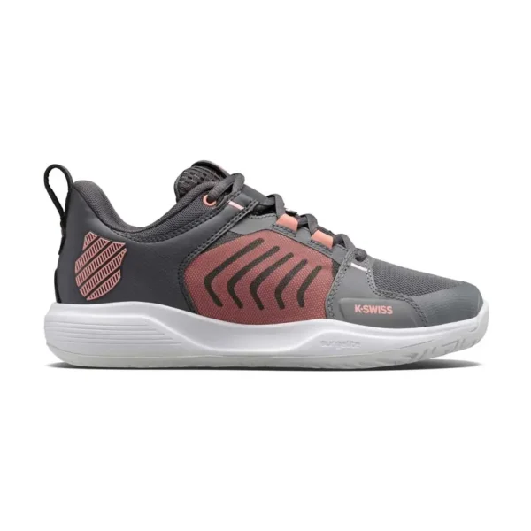 ZAPATILLAS KSWISS ULTRASHOT TEAM ALL COURT GRIS NEGRO MUJER 97395050