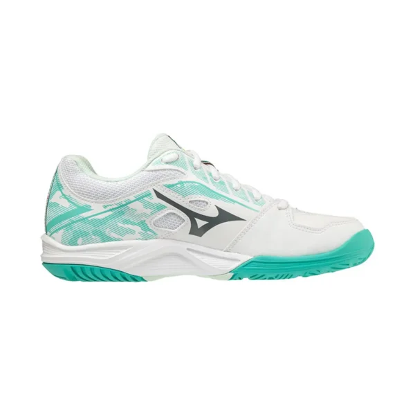 ZAPATILLAS MIZUNO BREAKSHOT 3 CLAY COURT BLANCO VERDE MUJER 61GC212623