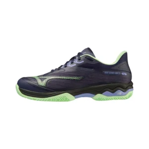 ZAPATILLAS MIZUNO WAVE EXCEED LIGHT 2 PADEL NEGRO VERDE 61GB232267 - Imagen 2