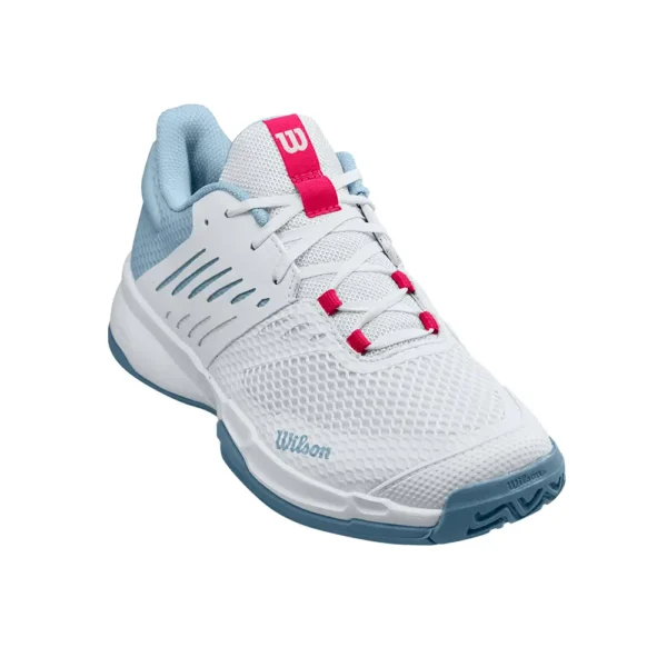 ZAPATILLAS WILSON KAOS DEVO 2.0 BLANCO AZUL MUJER WRS328830