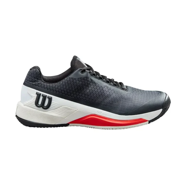 ZAPATILLAS WILSON RUSH PRO 4.0 CLAY NEGRO BLANCO WRS329440