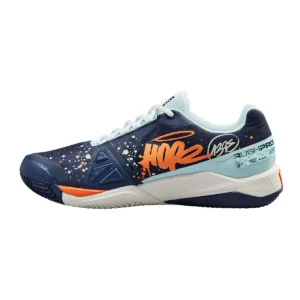 ZAPATILLAS WILSON RUSH PRO 4 PARIS HOPE AZUL MUJER WRS329810 - Imagen 2