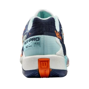 ZAPATILLAS WILSON RUSH PRO 4 PARIS HOPE AZUL MUJER WRS329810 - Imagen 4