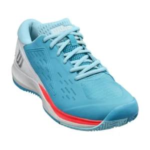 ZAPATILLAS WILSON RUSH PRO ACE CLAY AZUL BLANCO MUJER - Imagen 2