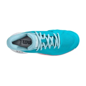 ZAPATILLAS WILSON RUSH PRO ACE CLAY AZUL BLANCO MUJER - Imagen 3