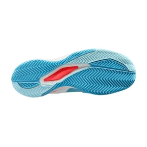 ZAPATILLAS WILSON RUSH PRO ACE CLAY AZUL BLANCO MUJER - Imagen 4