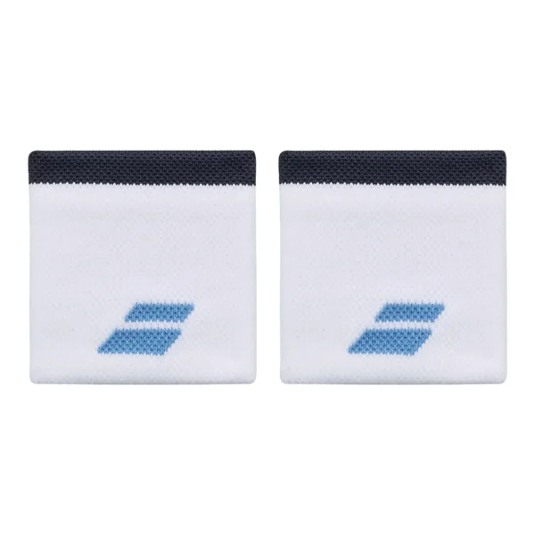 MUÑEQUERA BABOLAT LOGO BLANCO