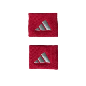 PAR MUÑEQUERAS ADIDAS S ROJO - Imagen 2