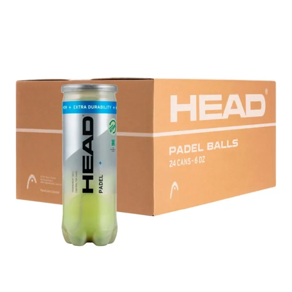 CAJÓN DE 24 BOTES DE 3 BOLAS HEAD PADEL PRO+