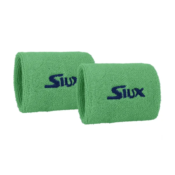 PACK 2 MUÑEQUERAS SIUX FLASH RIZO VERDE