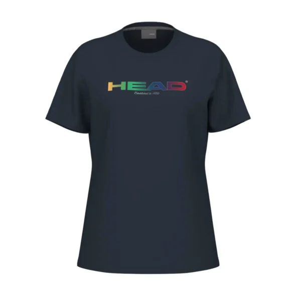 CAMISETA HEAD RAINBOW T-SHIRT MUJER AZUL