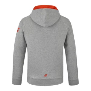 CHAQUETA CON CAPUCHA BABOLAT EXERCISE NARANJA - Imagen 3