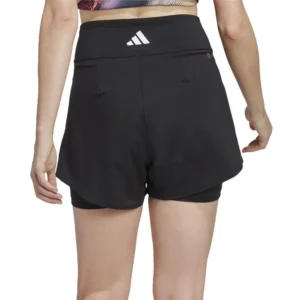 PANTALON CORTO ADIDAS MATCH MUJER NEGRO - Imagen 3