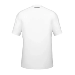 CAMISETA HEAD PLAY TECH T-SHIRT UNI MEN BLANCO - Imagen 2