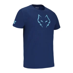 CAMISETA ALGODÓN BABOLAT JUAN LEBRON 2025 AZUL MARINO - Imagen 2