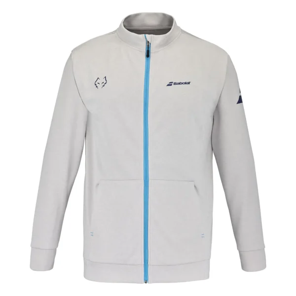 CHAQUETA BABOLAT JUAN LEBRON BLANCO