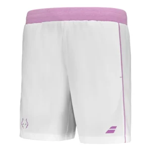 SHORT BABOLAT JUAN LEBRÓN 2025 BLANCO - Imagen 2