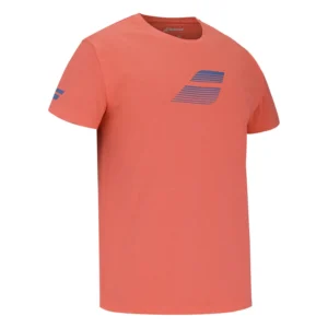 CAMISETA BABOLAT EXERCISE BIG FLAG CORAL - Imagen 2